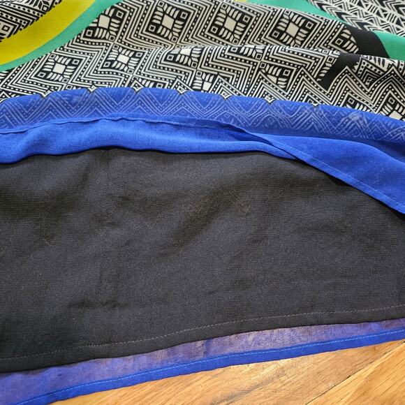 Promod‎ Halter Maxi Dress Size S Boho Smocked Festival Summer - Picture 10 of 11